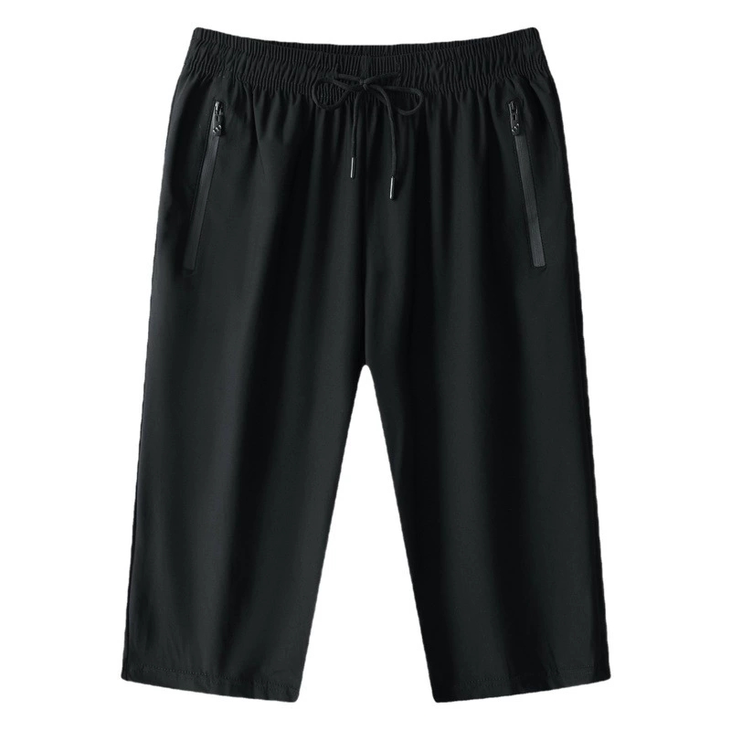 Шорты летние мужские ледяные шелковые быстросохнущие повседневные брюки летние прямые брюки мужские спортивные штаны оптом