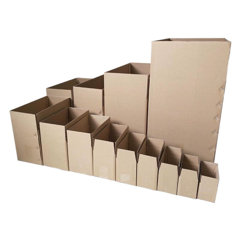 Картонные коробки для экспресс-доставки из пятислойного гофрокартона повышенной прочности от производителя, индивидуальная логистическая упаковка.
