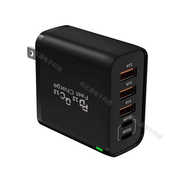 2C3A fast charging head black [US regulations]