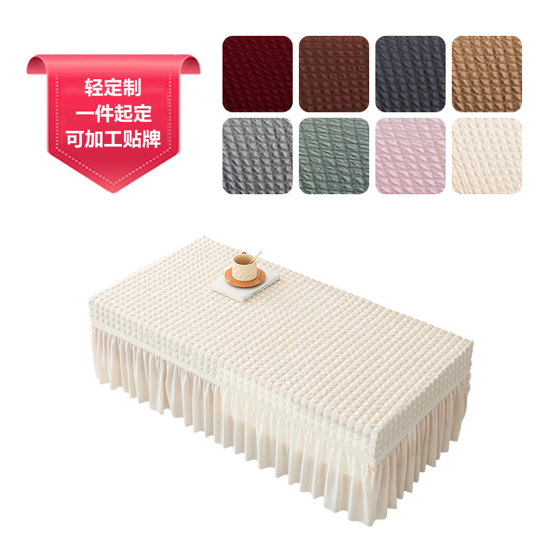 Comercio exterior burbuja elástica cubierta de mesa cubierta de mesa cubierta de encaje cubierta de mesa cubierta de mesa