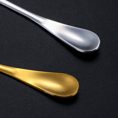 甜品創意勺伴勺不鏽鋼高顏值勺蝴蝶結咖啡勺子攪拌蛋糕燕窩手禮勺