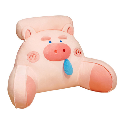 Multifunctional bedside pillow lumbar cartoon bed backrest soft bag sofa pillow large back bedside cushion