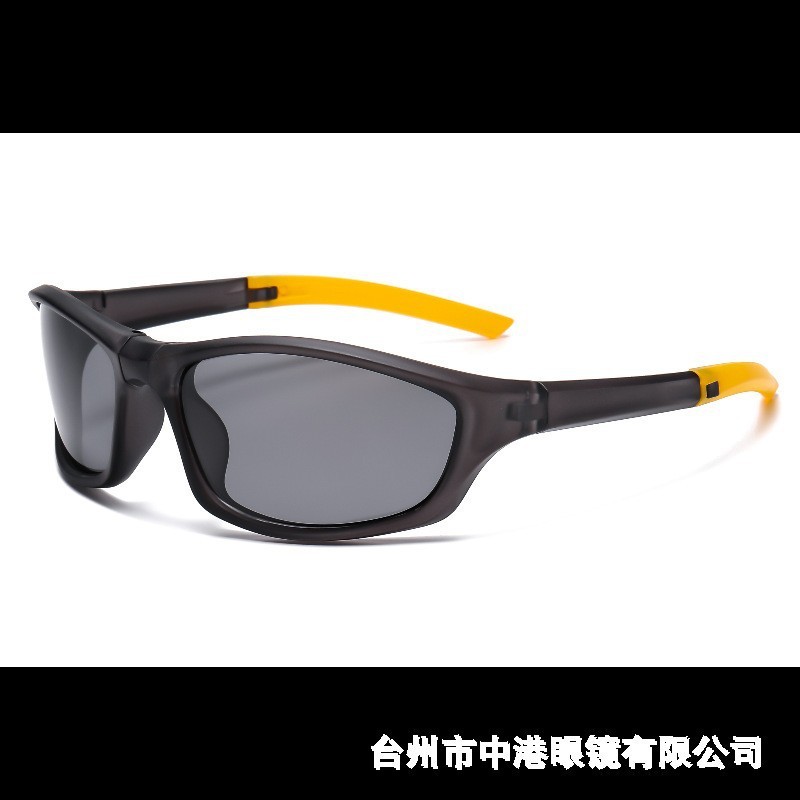 新款可折叠男女户外骑行眼镜登山防紫外线墨镜运动护目偏光太阳镜|undefined