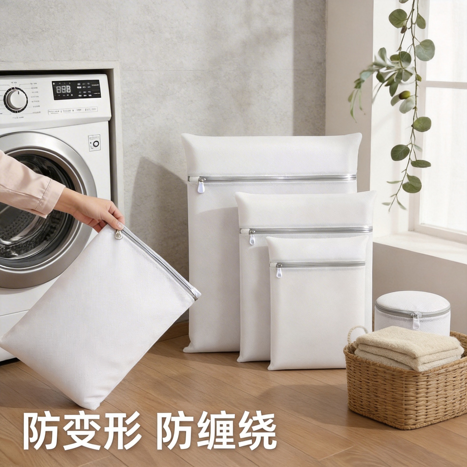 70克加厚洗衣袋粗细网袋洗衣机家用衣服内衣文胸护洗袋批发