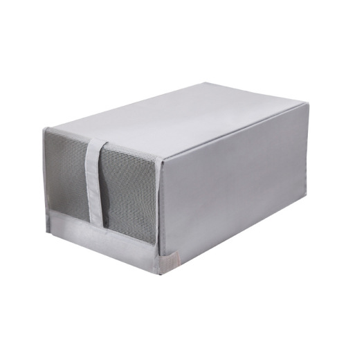 Amazon fabric storage shoe box transparent shoe storage sneaker storage drawer-type organizer box washable