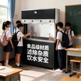 公共饮水机过滤加热一体机大型学校直饮机一开三温电热烧水器