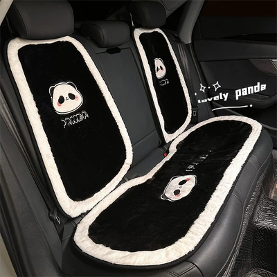 cartoon panda universal chair cushion – Wool pad