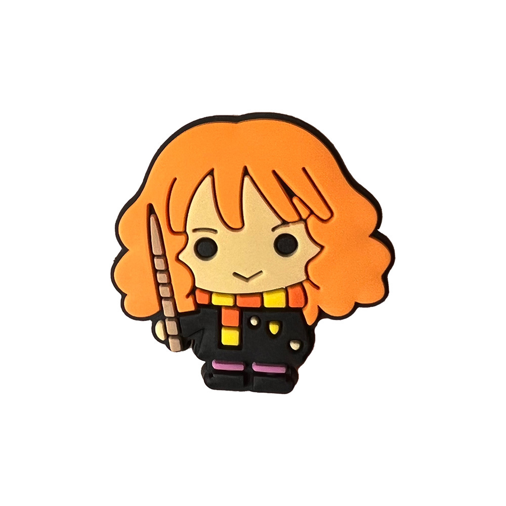 Harry Potter serie agujero Zapatos de flores hebilla CROC jardín zapatos accesorios hebilla decorativa Amazon Venta caliente