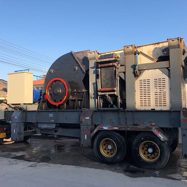 故障率低移动石料生产设备 建筑垃圾处理破碎站 废旧砖头破碎机