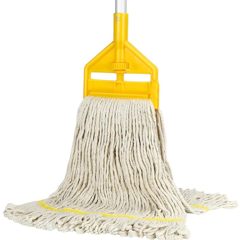 2026 Cross-Border E-Commerce Amazon Cotton String Mop Heavy-Duty Cotton Mop Commercial Industrial-Grade Mop for Floors