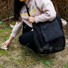 Outdoor fruit and vegetable picking bag for cross-border manufacturers, large capacity, breathable mushroom picking bag, dropshipping one piece
