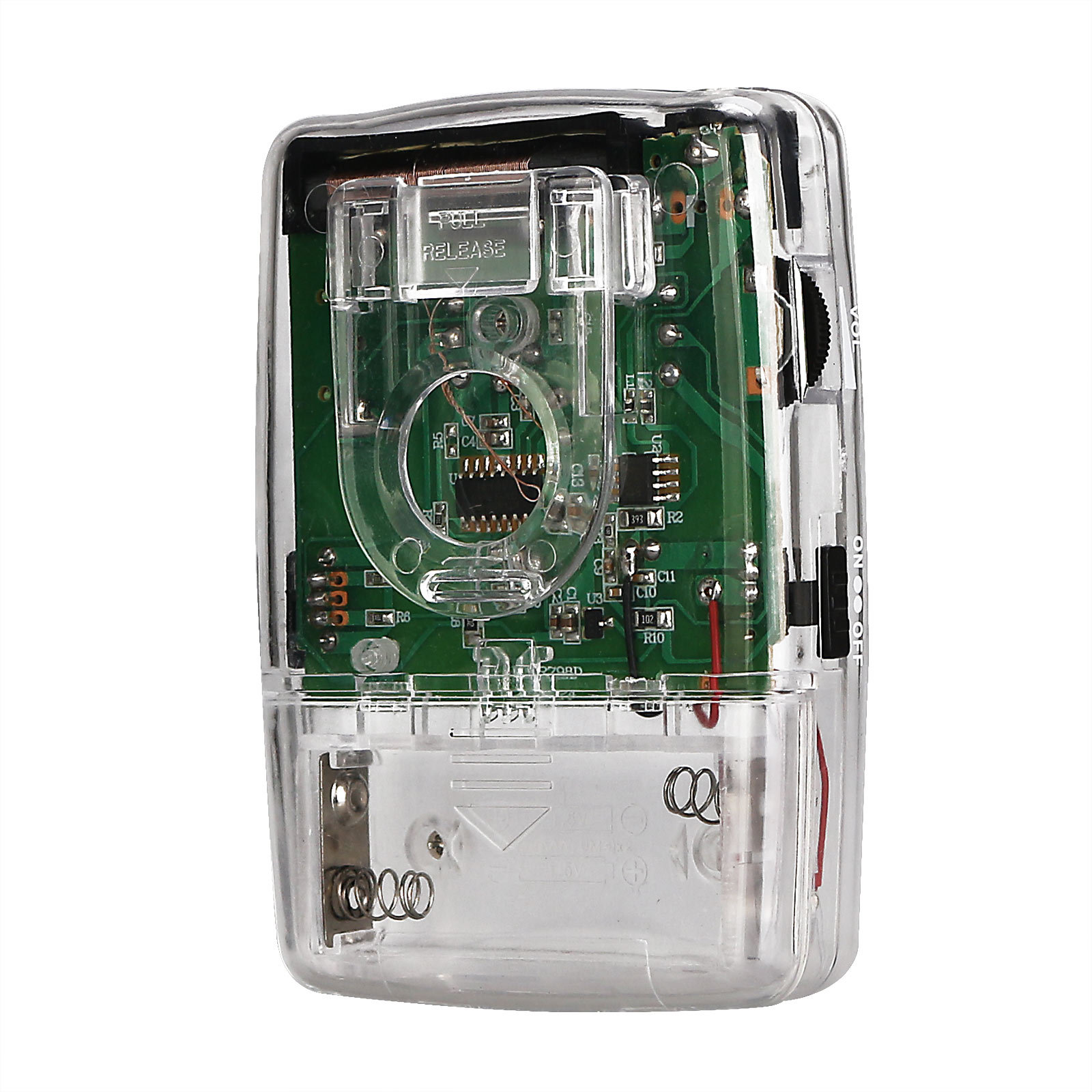 Radio de dos bandas al por mayor transfronteriza Mini fuente de alimentación de batería seca portátil Adecuado para deportes al aire libre sin FM externo