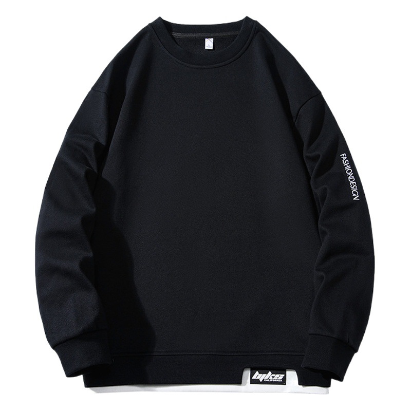 NASA nombre conjunto primavera y otoño suéter hombres marca de moda más tamaño suelta moda manga larga suelta suéter de moda