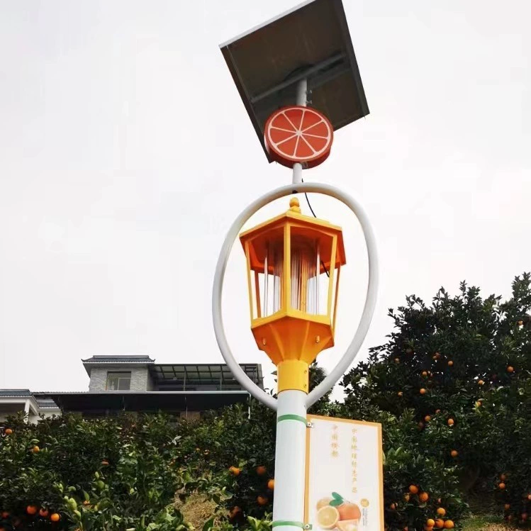 Снимая автоматическая инсектицидная солнечная инсектицидная лампа, цитрусовые, груши и т. Д., Прямые волосы с завода.