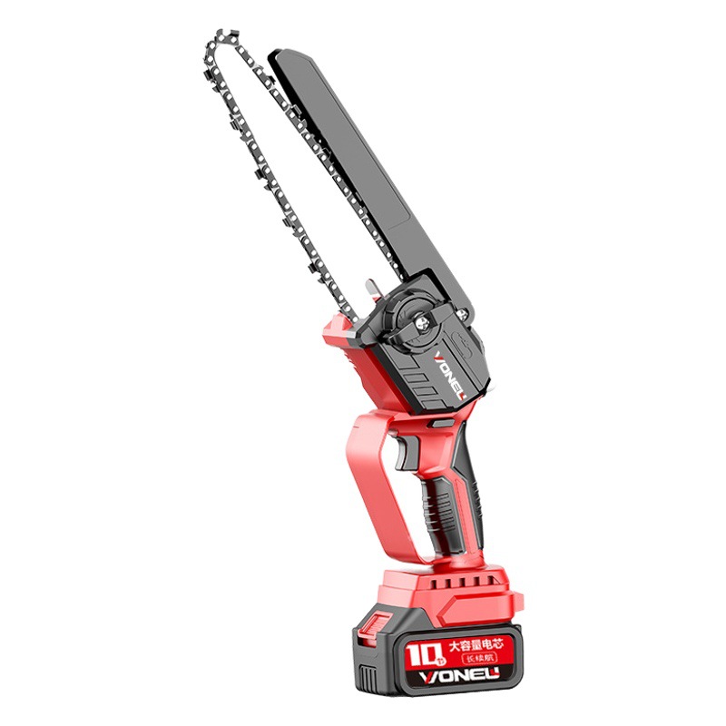 Sierra eléctrica sin escobillas hogar portátil de litio eléctrico sierra de cadena recargable jardín mini sierra eléctrica mediana Sierra de registro al aire libre