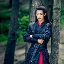 同款汉服古装魏无羡蓝忘机江厌离温情COS仙侠表演服武侠服