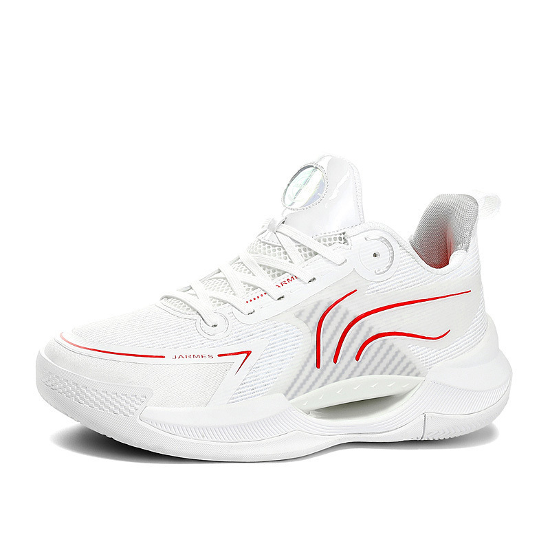 Zapatillas de baloncesto transfronterizas 2025 verano nuevos zapatos de hombre pareja zapatillas de combate real estudiante entrenamiento en interiores zapatillas ligeras