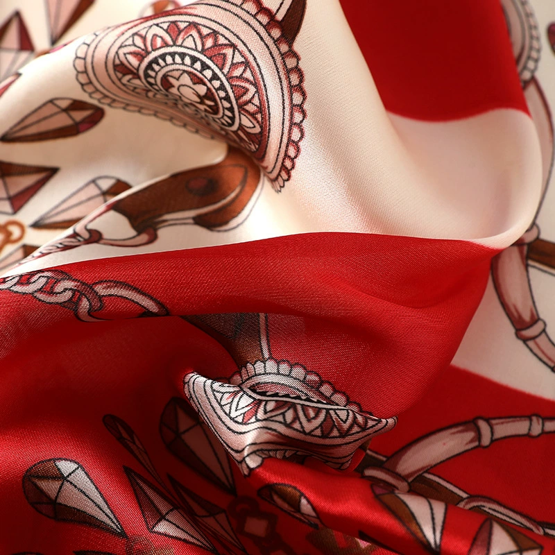 Trend handkerchief, diamond scarf, silk neckerchief, 2023, trend of season, wholesale