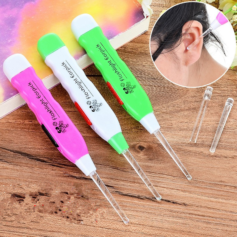 Ear pick ear pick light-emitting ear pick with light baby ear pick buckle ear pick ear pick tool ear cleaner