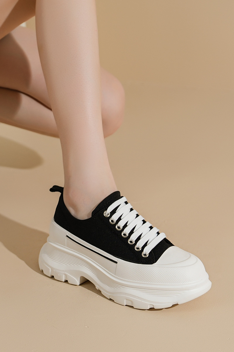 Rodis Canvas neue Frühlings- und Herbstsportstudenten weiße Schuhe, Live-Online-Damenschuhe_voghion.com