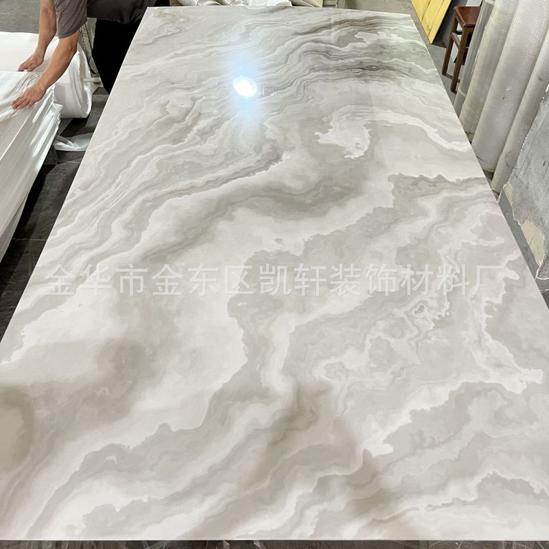 Uv壁板プリント画金板木の装飾面の炭素結晶板倉庫里南の箔押し透明板の波板の背景壁|undefined
