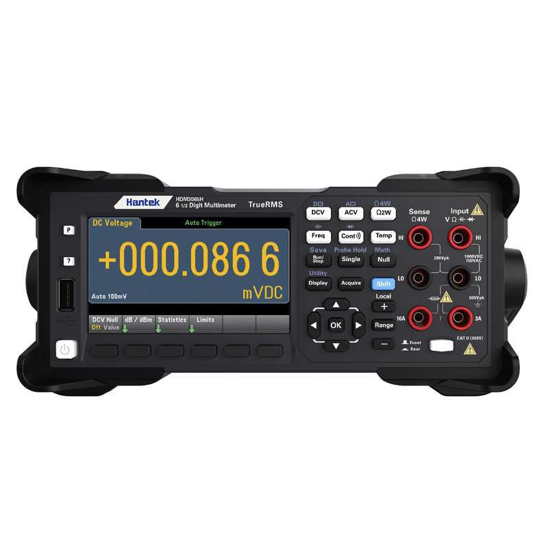 汉泰Hantek HDM3065系列 五位半六位半台式数字万用表 高精度测量