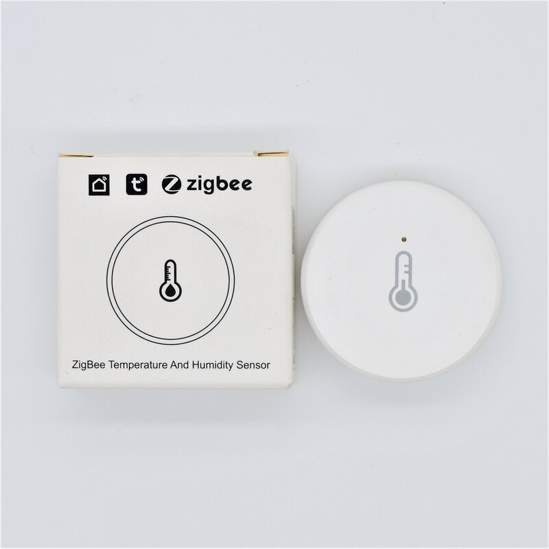 Graffiti Zigbee Temperature and Humidity Sensor, Portable, Energy-Saving, Wireless, Long-Lasting Battery, Power-Saving, Home Temperature Control, Smart Power Saving