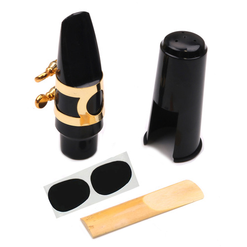 Eb B-flat alto mouthpiece cork set, including mouth cushion and performance mouthpiece