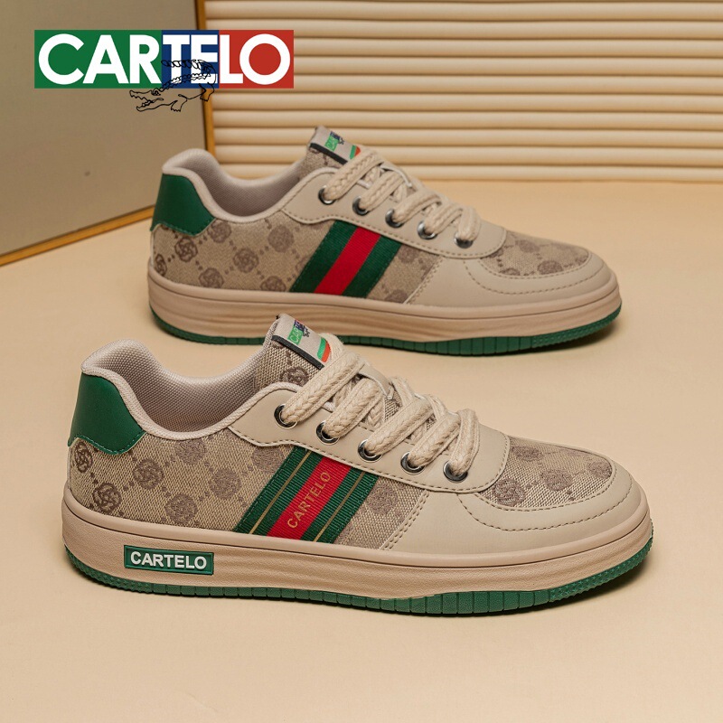 Cardile Crocodile Men's Shoes Sports and Leisure Sneakers Men's Autumn and Winter New Shoes Twist Shoelaces Mesh Embroider Trendy Shoes Cardile Crocodile Men's Shoes Sports and Leisure Sneakers Men's Autumn and Winter New Shoes Twist Shoelaces Mesh Embroider Trendy Shoes