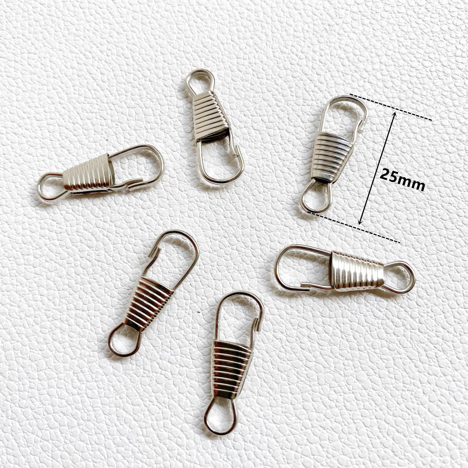 Factory wholesale Zhudan hooks, metal plate and wire hooks, DIY handmade hardware accessories, 8-shaped hooks