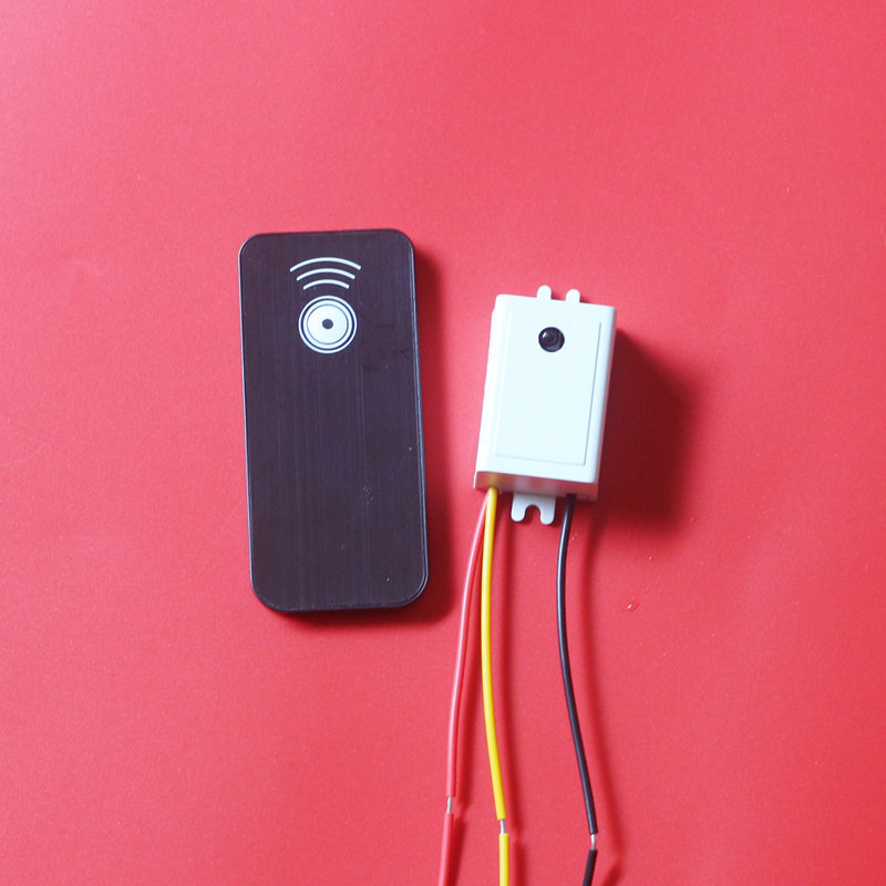 单路无线红外遥控开关模块接收器灯饰电器玩具可订110v无线遥控