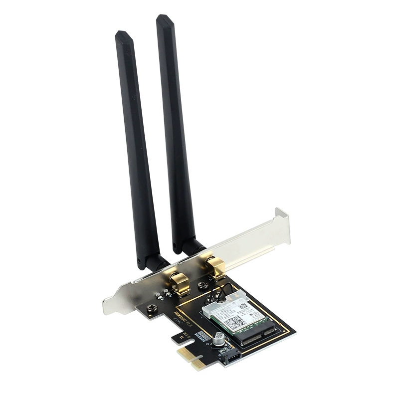 Winlinux двойная частота 5G настольная PCIe вай-фай сетевая карта