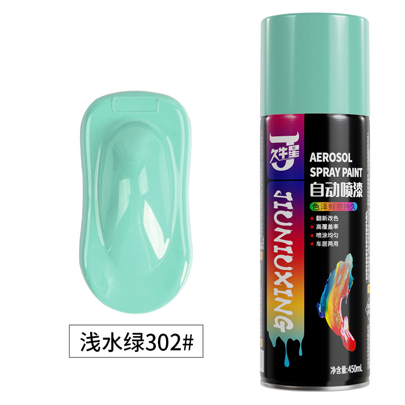 Light aqua; 450ml/bottle; spray paint