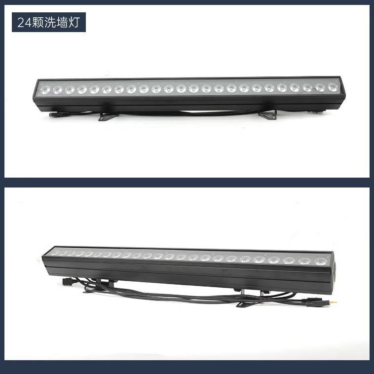 LED lámpara de lavado de pared al aire libre impermeable lámpara de iluminación interior boda proyector al aire libre a todo color monocromo paisaje iluminación 220V