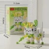 Mecha-Cha Cha Puppy 545 particle building blocks [color box]