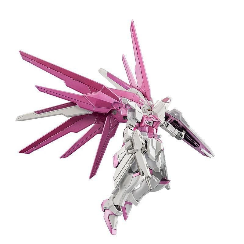 Домашний Gundam Модель Единорог Hander HG HG Fengling Новорожденный Свободно Сакура Порошок Летающие Крылья Свободная Модель