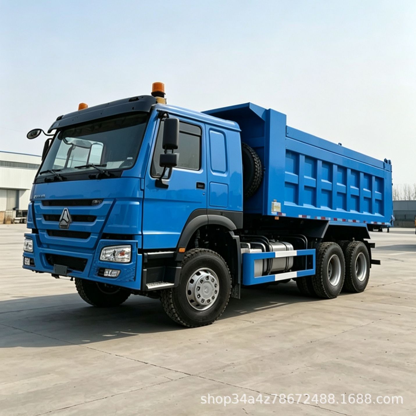 Export 10-Wheel Sinotruk Howo 371 Horsepower 6X4 Dump Truck Howo Engineering Transport Vehicle Dump Truck for Earthmoving Deposit