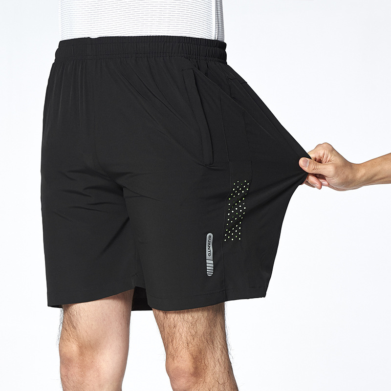 スポーツショーツ夏速乾薄手メンズスポーツショーツランニングフィットネスルーズカジュアルトレーニングパンツ|undefined