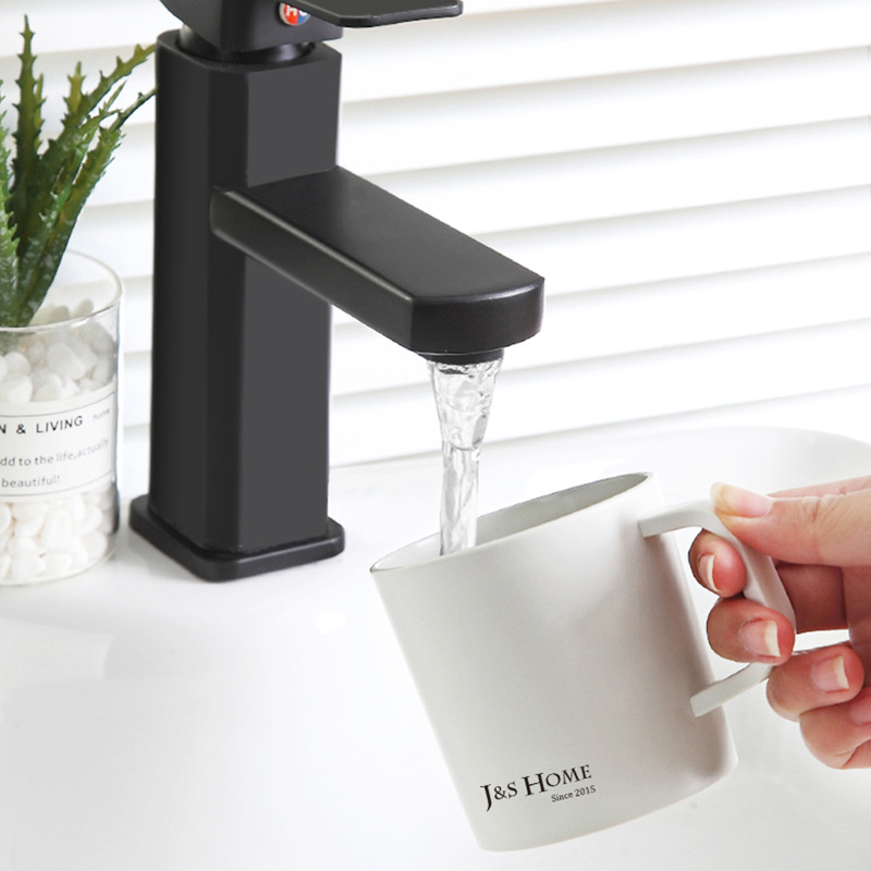 Enjuague bucal taza simple hogar plástico baño suministros color sólido pareja cepillo de dientes taza de lavado taza traje cepillo de dientes taza