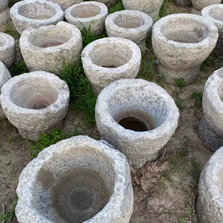 老青石臼价格旧石臼批发报价各规格老石臼大量供货各种老石器价格