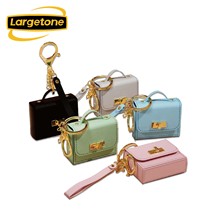 批发高端汽车钥匙扣迷你小包钥匙扣pu皮革手提零钱包配饰挂件跨境