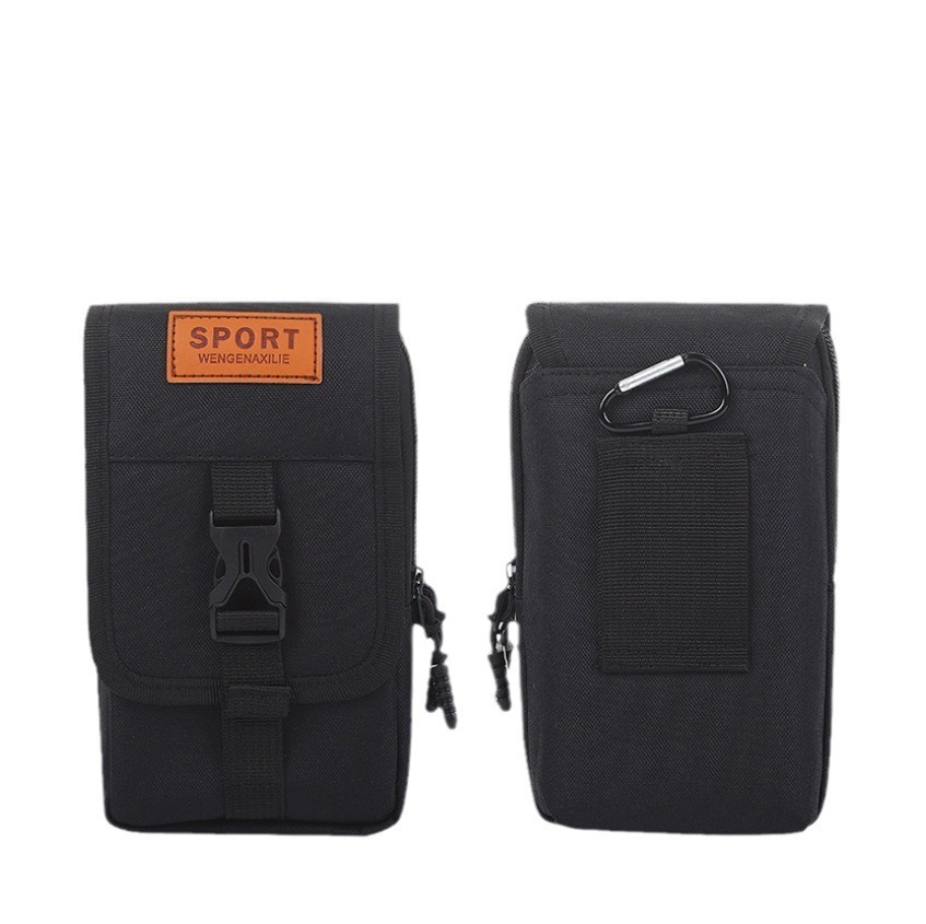 Estilo táctico Snap teléfono móvil bolso de la cintura multifuncional ropa de trabajo al aire libre cinturón resistente al desgaste bolsa de cremallera transfronteriza amazon