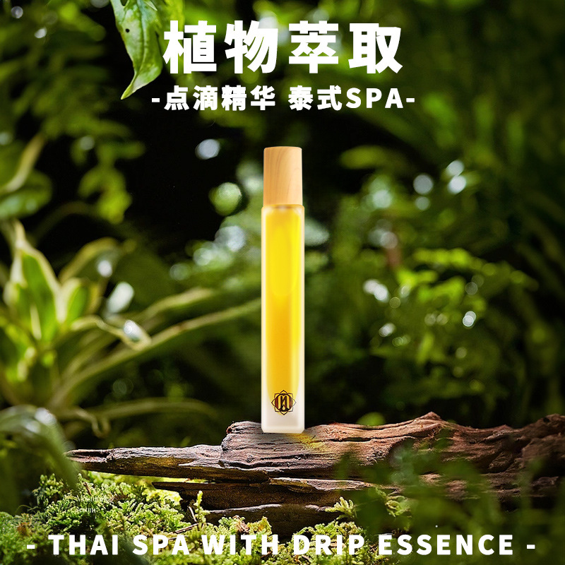 【General Trade】Thai NANDOMUZI scraping essential oil sticks and balls soothe shoulders, neck, waist, back and mouth genuine 3