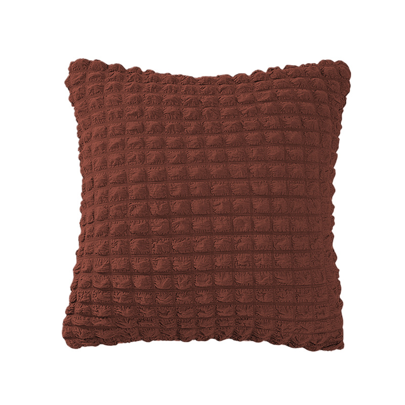 Transfronterizo seersucker funda de almohada moderna sala de estar minimalista sofá almohada personalizada sofá contraportada todo incluido al por mayor