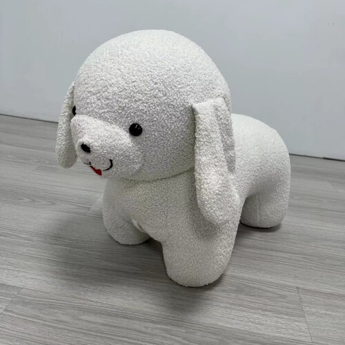 Wang Cai Small Puppy Creative Cute Children Animal Bench Home Living Room Animal Chair Seat Bench Shoe Bench