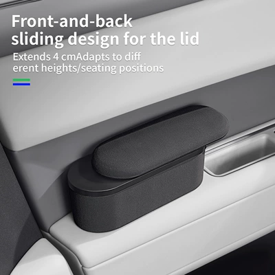 Armrest box pad, rest with storage function, in-car