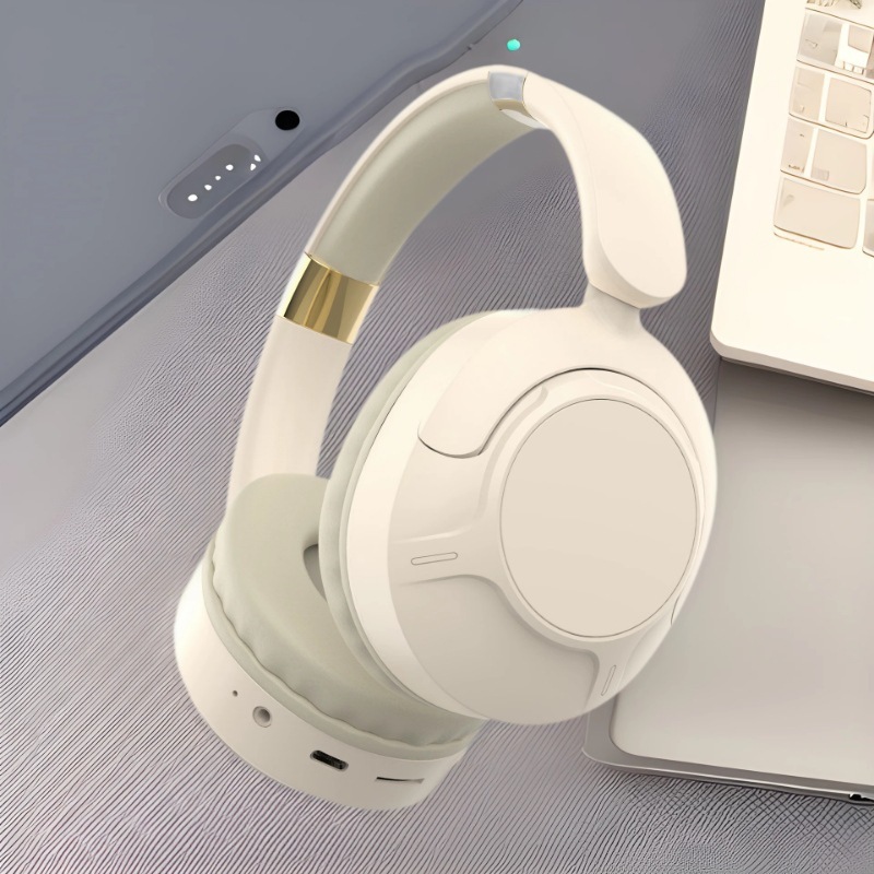 外国貿易人気の Bluetooth ヘッドセットヘッドマウント高品質 HiFi ゲーム音楽カード折りたたみ回転ヘッドセット工場|undefined