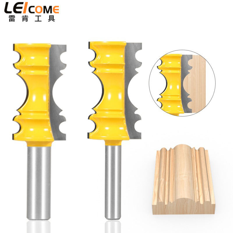 雷肯腰线扶手刀门线刀地脚线刀钨钢木工铣刀花线刀橱柜门框刀具