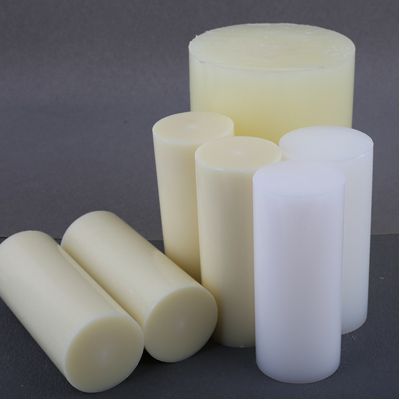 白色PA6尼龙棒多颜色自润滑 柱销  实心耐磨黑色绝缘阻燃棒