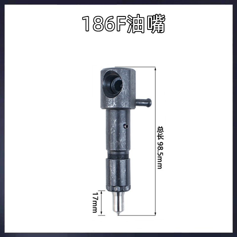 Conjunto de boquilla de bomba de inyección de combustible de accesorios de Sierpe diesel refrigerado por aire 173F178F186FA192F195 inyector de combustible